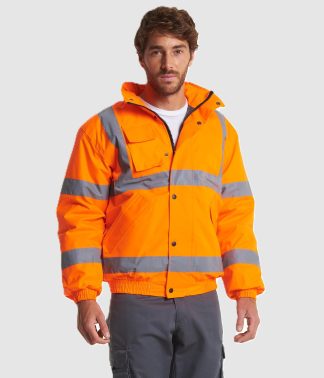Hi Vis Bomber Jacket
