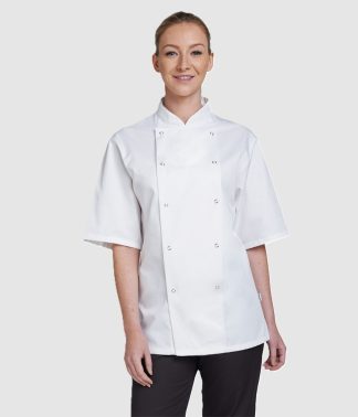AF002 Dennys Short Sleeve Chef's Jacket