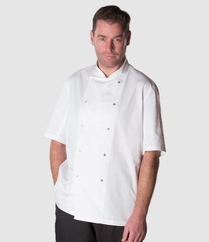 AF005 ADC Short Sleeve Coolmax® Chef's Jacket