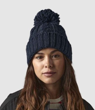 Beechfield Cable Knit Melange Beanie