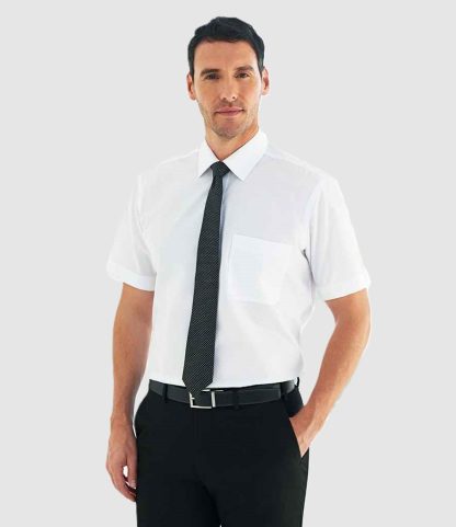 Brook Taverner Rosello Short Sleeve Poplin Shirt