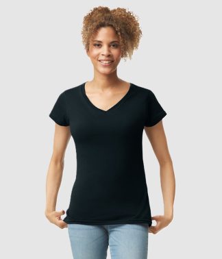 GD78 Gildan SoftStyle® Ladies V Neck T-Shirt