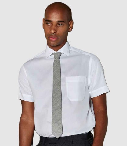Kustom Kit Premium Short Sleeve Classic Fit Non-Iron Shirt