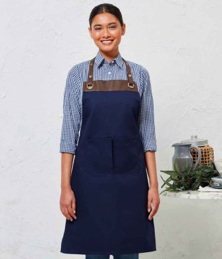 Premier Espresso Bib Apron