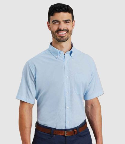 Premier Signature Short Sleeve Oxford Shirt