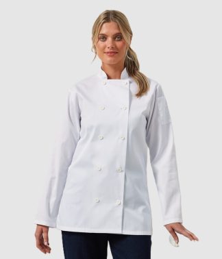 PR671 Premier Ladies Long Sleeve Chef's Jacket