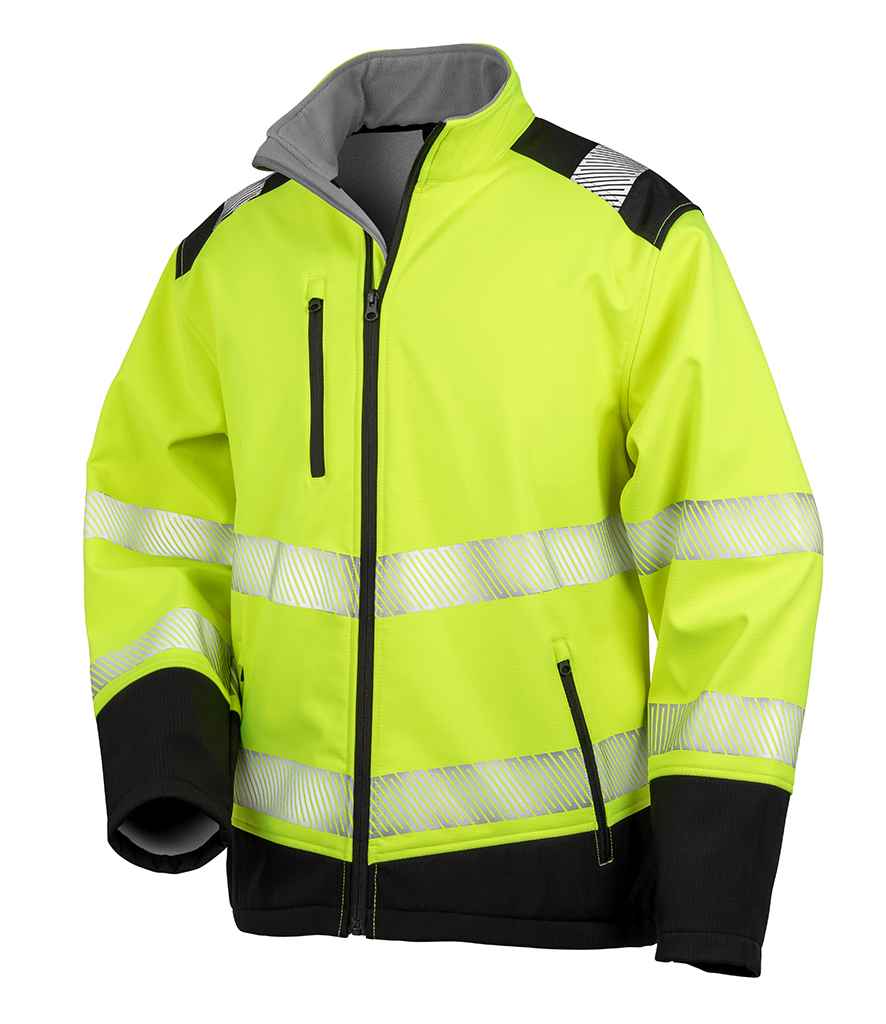 Result Safe-Guard Printable Ripstop Safety Soft Shell Jacket - Workwear ...