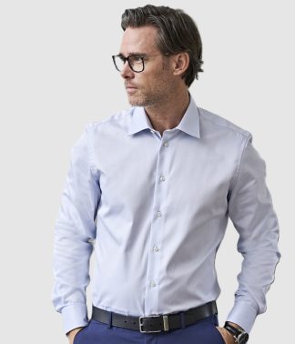 T4021 Tee Jays Luxury Slim Fit Long Sleeve Oxford Shirt