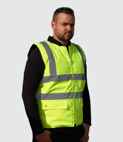Warrior Hi-Vis Reversible Bodywarmer