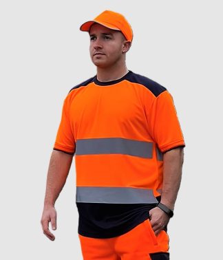Yoko Hi-Vis Two Tone T-Shirt