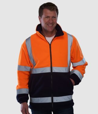 Yoko Hi-Vis Heavyweight Fleece Jacket