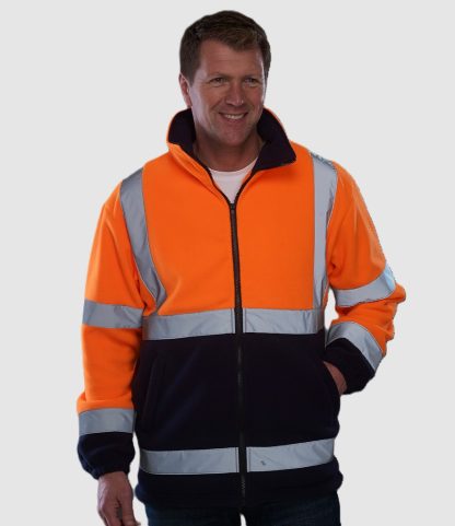 Yoko Hi-Vis Heavyweight Fleece Jacket