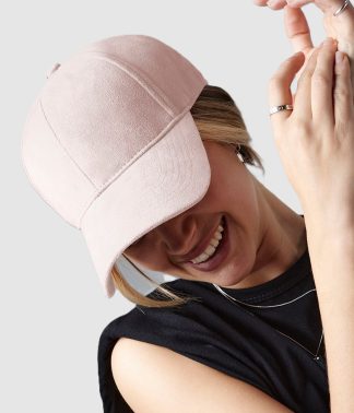 Beechfield Faux Suede 6 Panel Cap