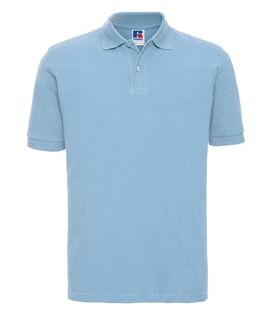 Russell Classic Cotton Piqué Polo Shirt - Workwear Giant