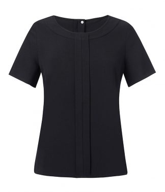 BK142 Brook Taverner Ladies Verona Short Sleeve Shirt