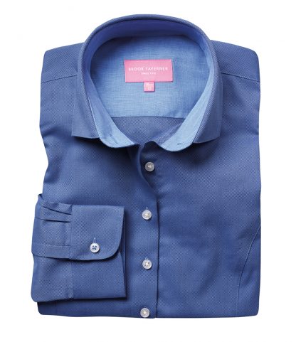 Brook Taverner Ladies Aspen Long Sleeve Oxford Shirt