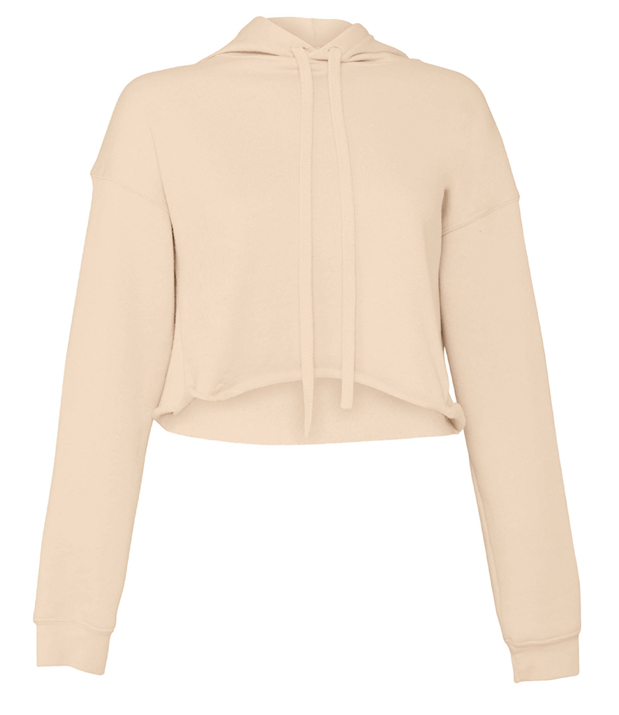 Bella Ladies Cropped Hoodie - Workwear Giant