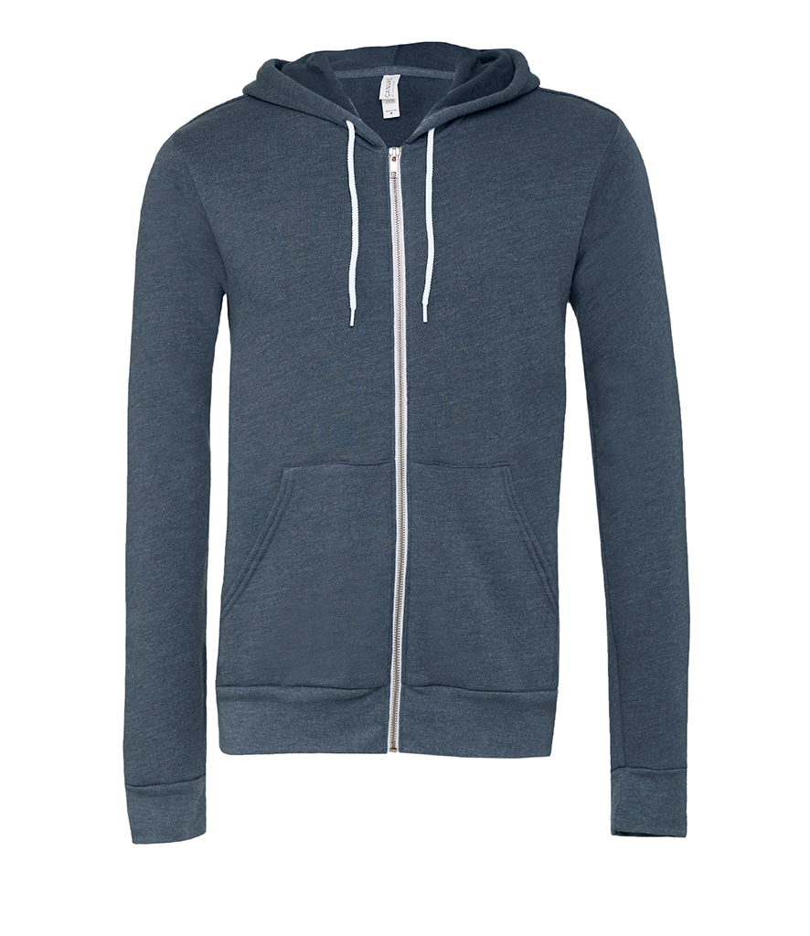 Canvas Unisex Full Zip Hoodie - Workwear Giant