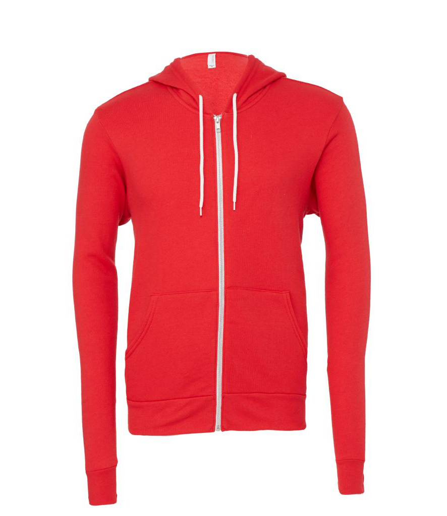 Canvas Unisex Full Zip Hoodie - Workwear Giant