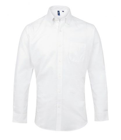 Premier Signature Long Sleeve Oxford Shirt - Workwear Giant