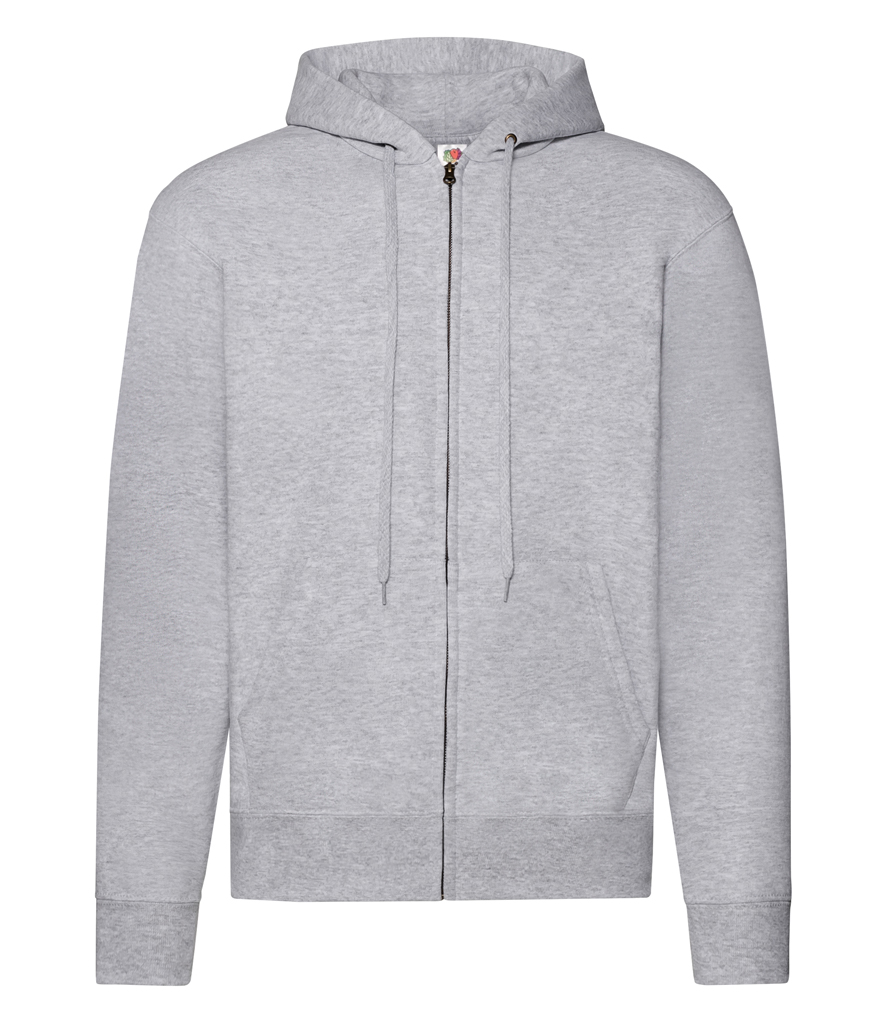 Fruit of the Loom Classic Zip Hooded Sweatshirt - Workwear Giant