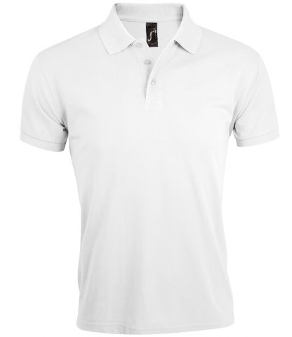 SOLs Prime Pique Polo Shirt White 5XL (10571 WHI 5XL)