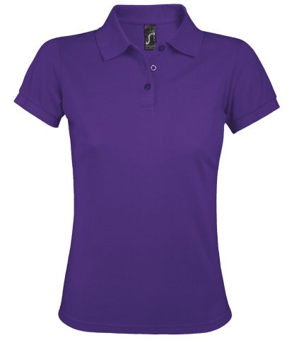 SOLs Lds Prime Pique Polo Shirt Dark purple 3XL (10573 DKP 3XL)