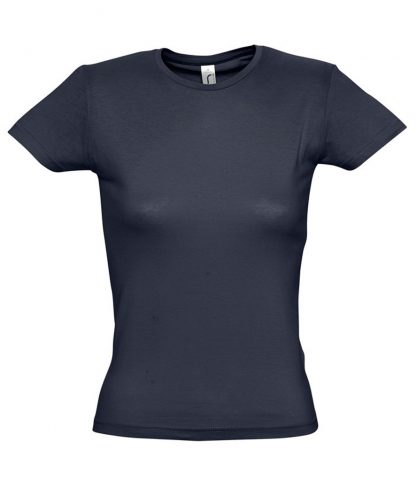 SOLS Ladies Miss T-Shirt Navy XXL (11386 NAV XXL)