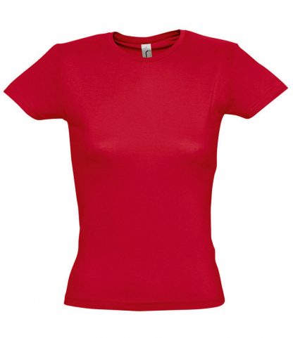 SOLS Ladies Miss T-Shirt Red XXL (11386 RED XXL)