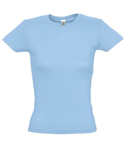 SOLS Ladies Miss T-Shirt Sky blue XXL (11386 SKY XXL)