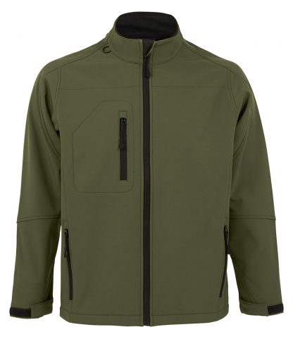 SOLS Relax Softshell Jacket Army 4XL (46600 ARM 4XL)