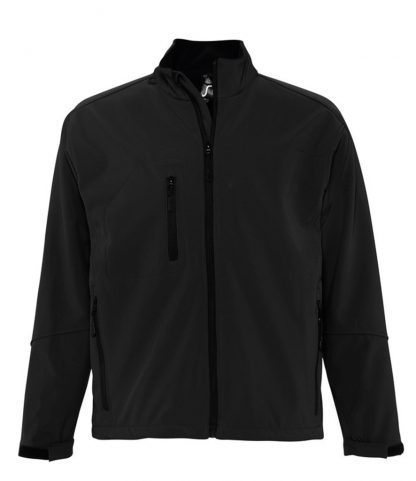 SOLS Relax Softshell Jacket Black 4XL (46600 BLK 4XL)