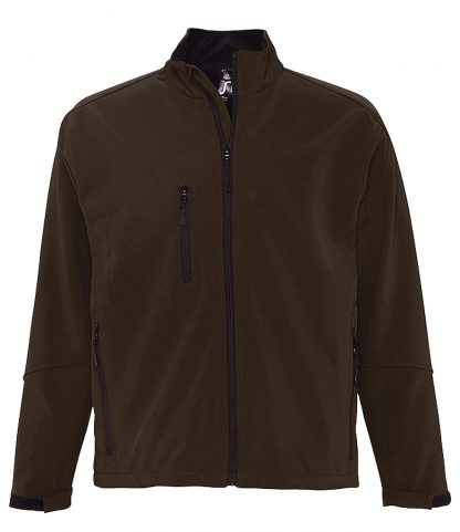 SOLS Relax Softshell Jacket Dark Chocolate 4XL (46600 DCH 4XL)