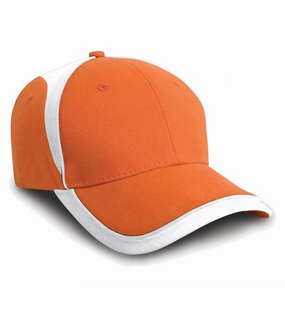 Result National Cap Orange/white ONE (RC062 OR/WH ONE)