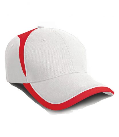 Result National Cap White/red ONE (RC062 WH/RD ONE)