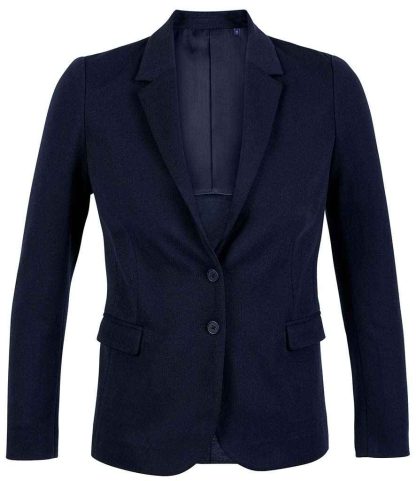03170 NGT 36 - NEOBLU Ladies Marcel Piqué Blazer - Night Blue