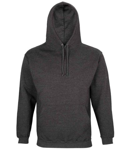 03815 CME XS - SOL'S Unisex Condor Hoodie - Charcoal Marl
