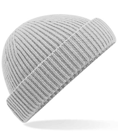 BB383R LGR ONE - Beechfield Recycled Harbour Beanie - Light Grey