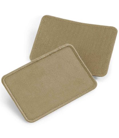 BB600 DSN ONE - Beechfield Removable Cotton Patch - Desert Sand