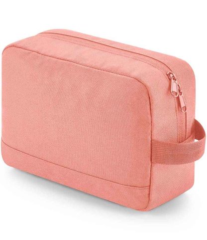 BG277 BLP ONE - BagBase Recycled Essentials Wash Bag - Blush Pink