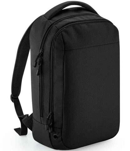 BG545 BK/BK ONE - BagBase Athleisure Sports Backpack - Black/Black