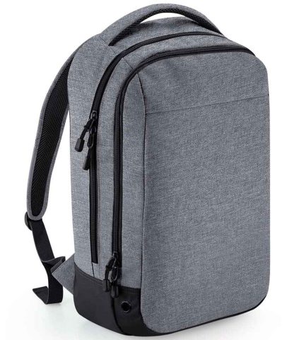 BG545 GYM ONE - BagBase Athleisure Sports Backpack - Grey Marl