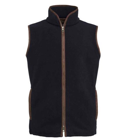 BK525 GNT XS - Brook Taverner Unisex Cincinatti Fleece Gilet - Gunmetal