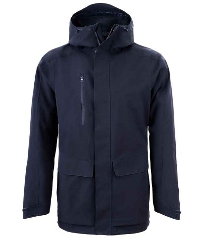 CR301 DKN XS - Craghoppers Expert Kiwi Pro Stretch Long Jacket - Dark Navy