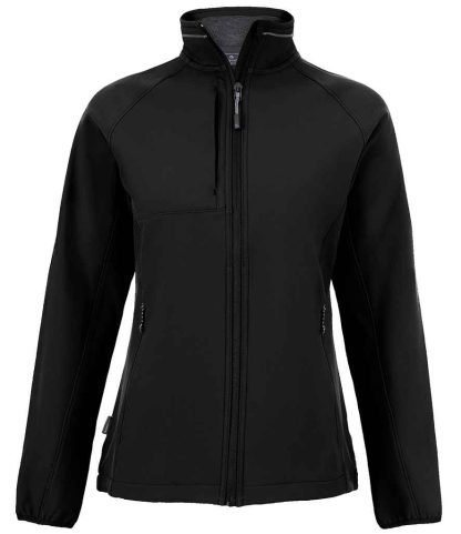 CR310 BLK 8 - Craghoppers Expert Ladies Basecamp Soft Shell Jacket - Black