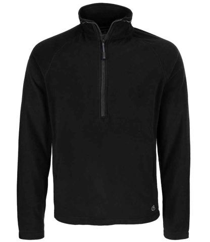 CR317 BLK XS - Craghoppers Expert Corey 200 Half Zip Micro Fleece - Black