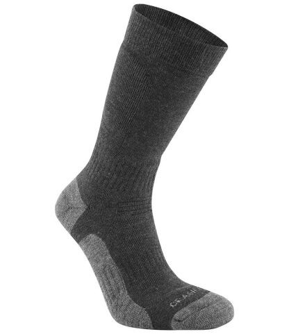 CR650 BLK 6-8 - Craghoppers Expert Trek Socks - Black
