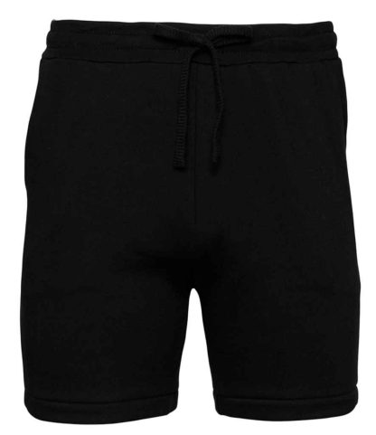 CV3724 BLK XS - Canvas Unisex Sponge Fleece Sweat Shorts - Black