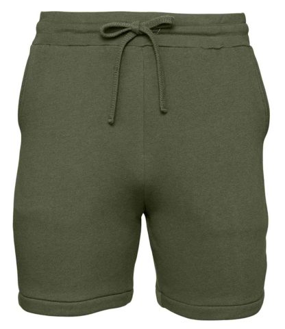 CV3724 MGR XS - Canvas Unisex Sponge Fleece Sweat Shorts - Military Green