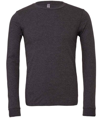CVC3501 DGY XS - Canvas Unisex Heather CVC Long Sleeve T-Shirt - Dark Grey